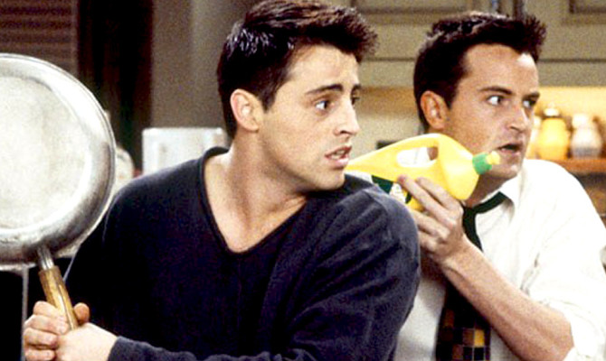 Joey e Chandler di Friends