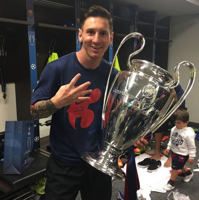 3 Lionel Messi