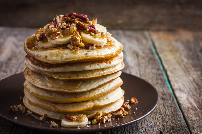 Pancake con banana