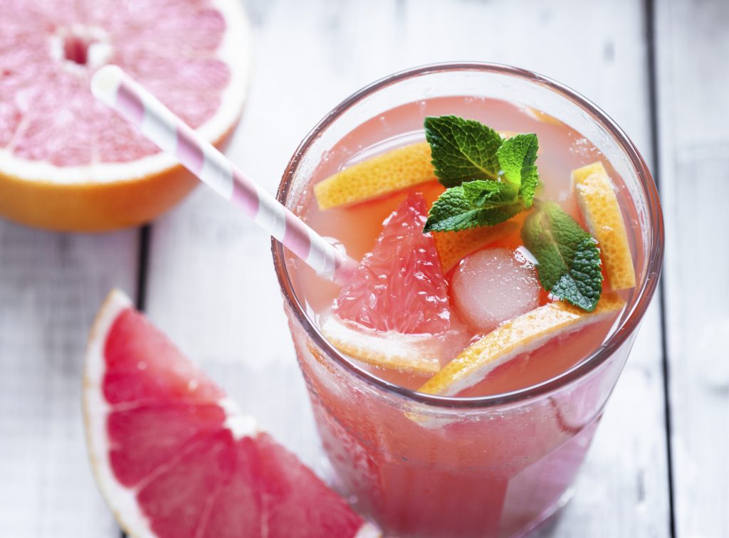 Grapefruit cocktail, fragranze estive