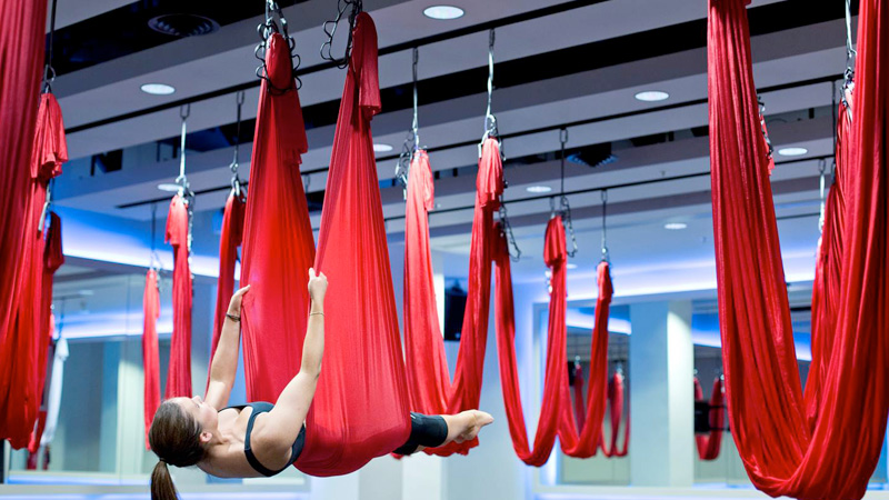 Antigravity yoga