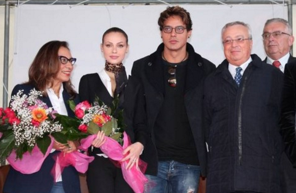 Cesara Buonamici e Gabriel Garko