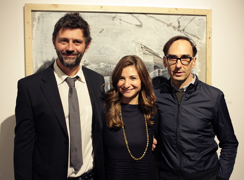 Andrea Capanna, Francesca Anfosso e Gianluca Marziani