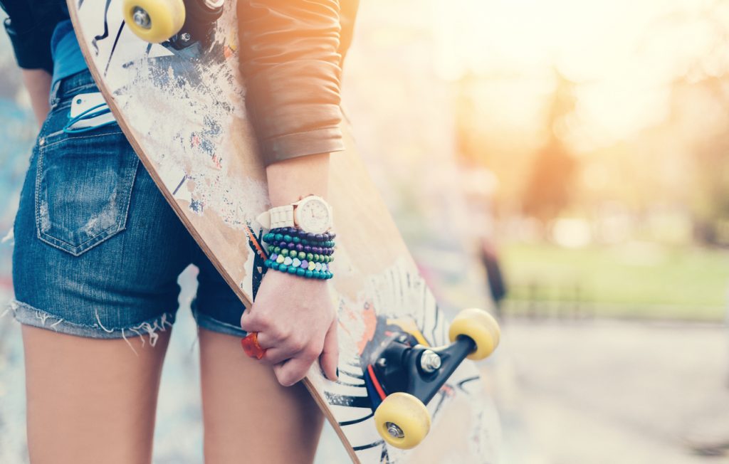 Skateboarding: è una roba da ragazze !