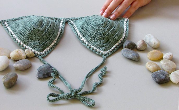 Bikini crochet: l’uncinetto si porta al mare