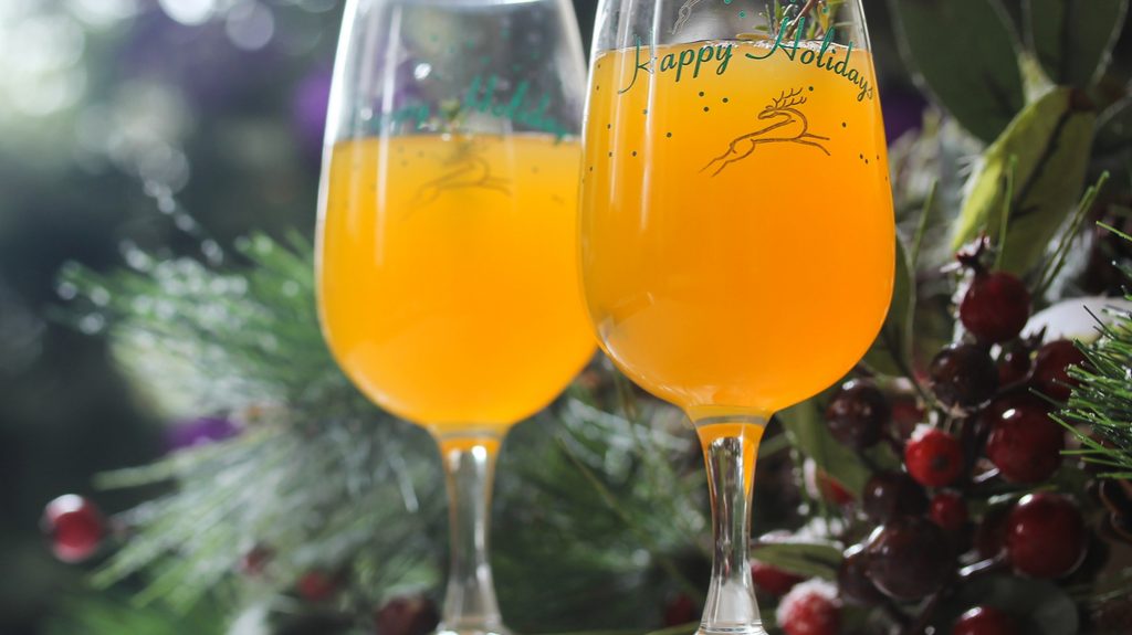 Mimosa a Natale, classe a base d’arancia e prosecco