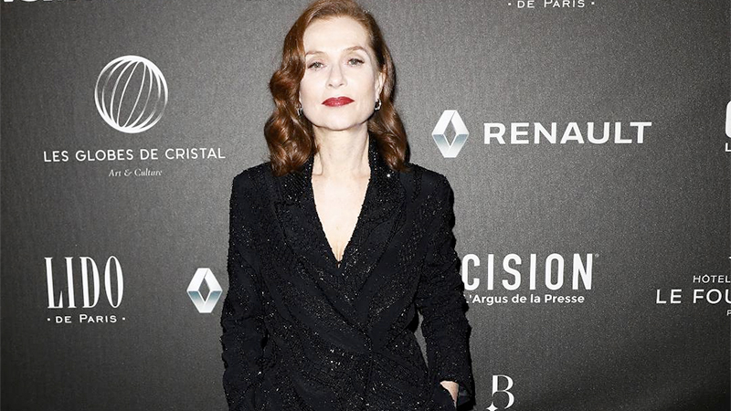 Isabelle Huppert in Roberto Cavalli Couture