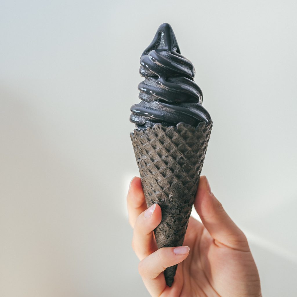 Charcoal Ice cream