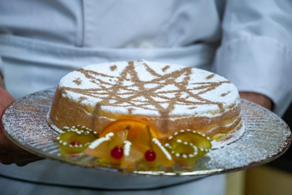 Cassata al forno con ricotta di pecora