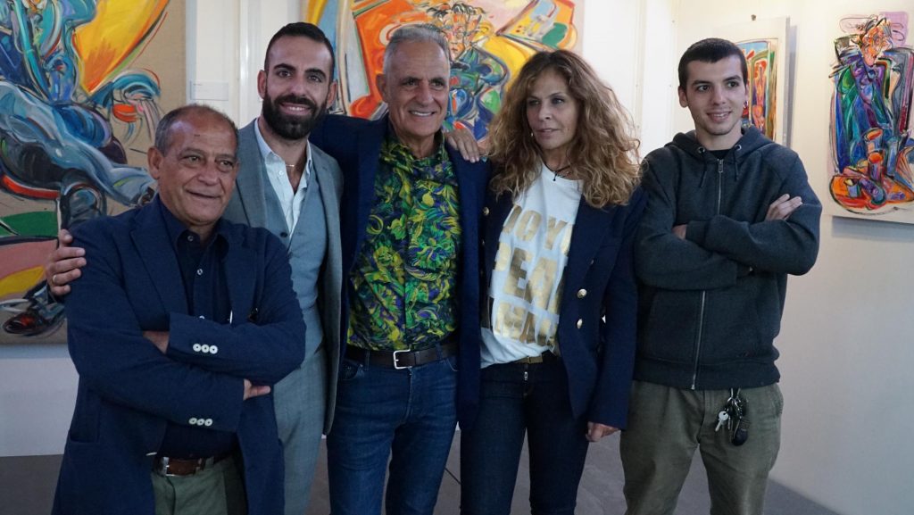 Da sx Nino Attinà, Roberto Di Costanzo, Natino Chirico, Roberta Cima, Valerio Prugnola