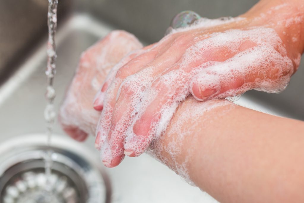 Mani pulite per evitare di prendere l’influenza