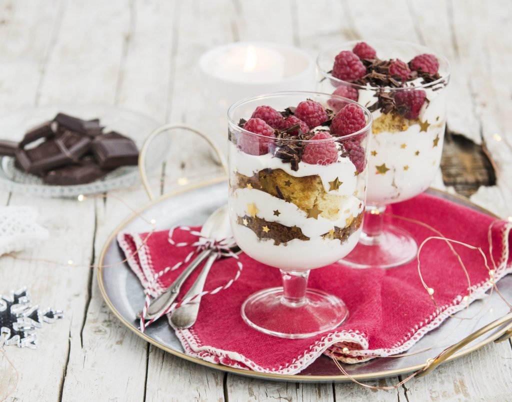 Trifle con pandoro, ricetta Latte Arborea