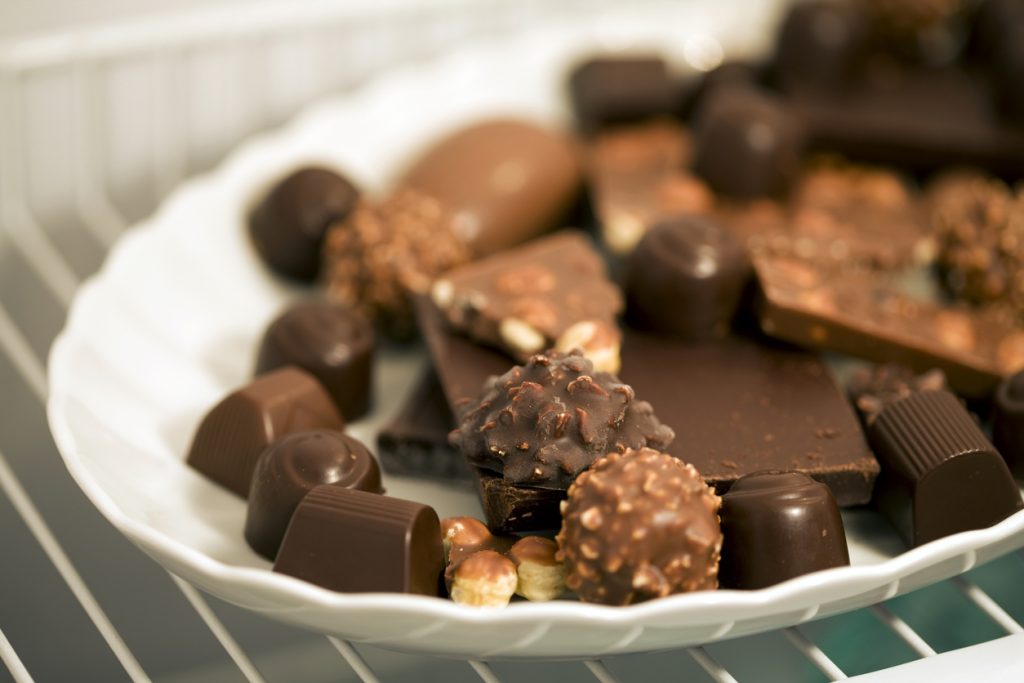 No al cioccolato in frigorifero secondo gli esperti