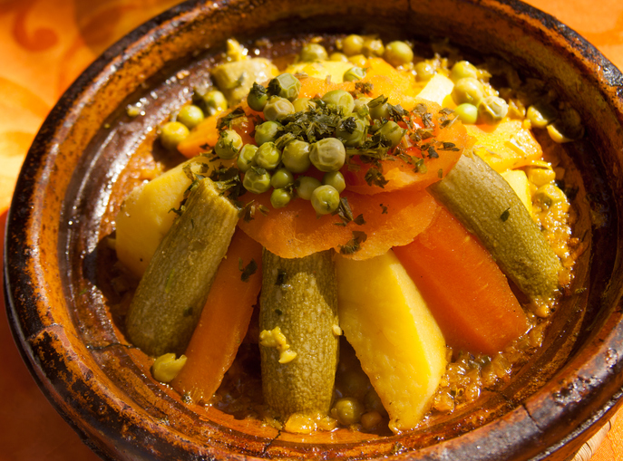 Tajine di verdure, deliziosi aromi della cucina marocchina