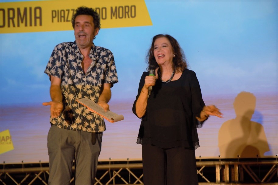Fabrizio Sabatucci e Stefania Sandrelli
