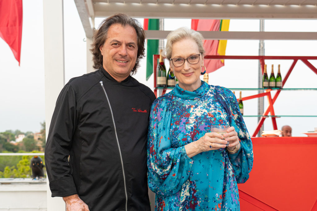 Meryl Streep ospite dello Chef Tino Vettorello
