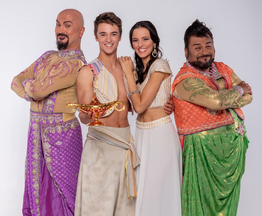 Il cast di Aladin