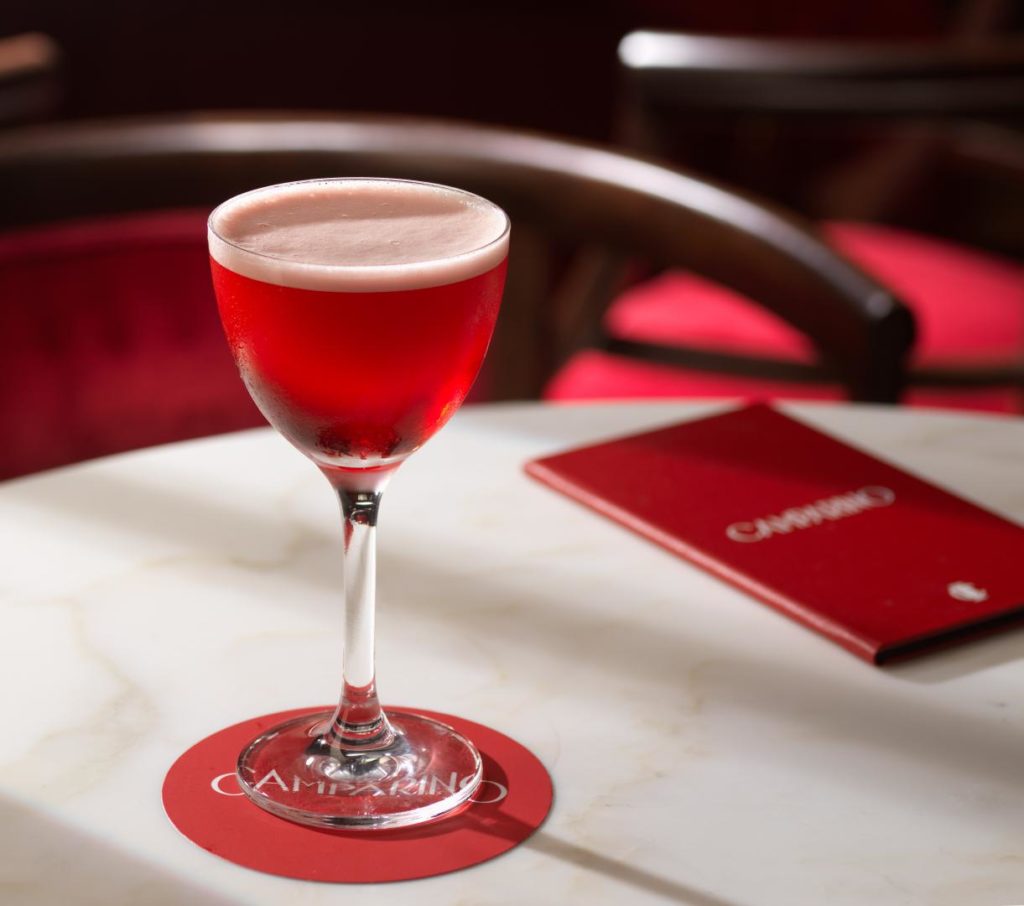 Campari shakerato